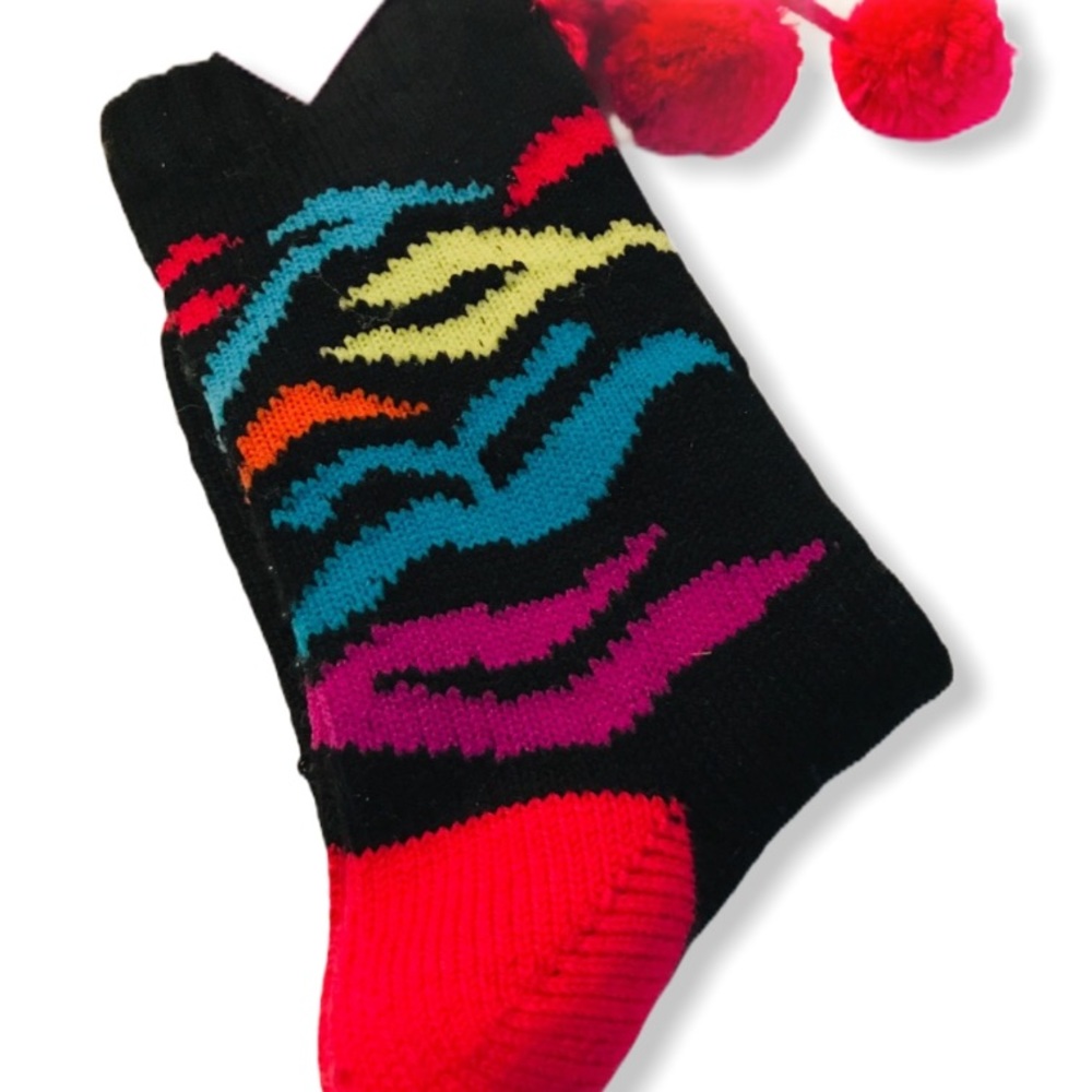 Joe Boxer girls Pom socks
